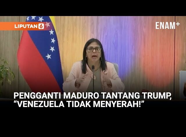 “Venezuela Tidak Menyerah!” Pemerintah Interim Tantang Klaim Trump
