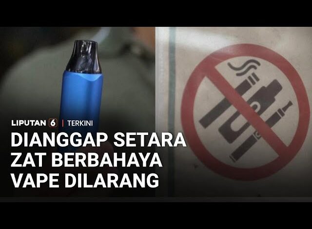 Vape dilarang! Pemerintah Meksiko Mengeluarkan UU, Vape Setara dengan Zat Berbahaya Seperti Fentanil