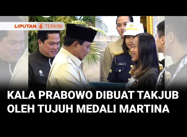 Momen Prabowo Takjub dengan Tujuh Medali SEA Games 2025 Milik Martina Ayu Atlet Triathlon