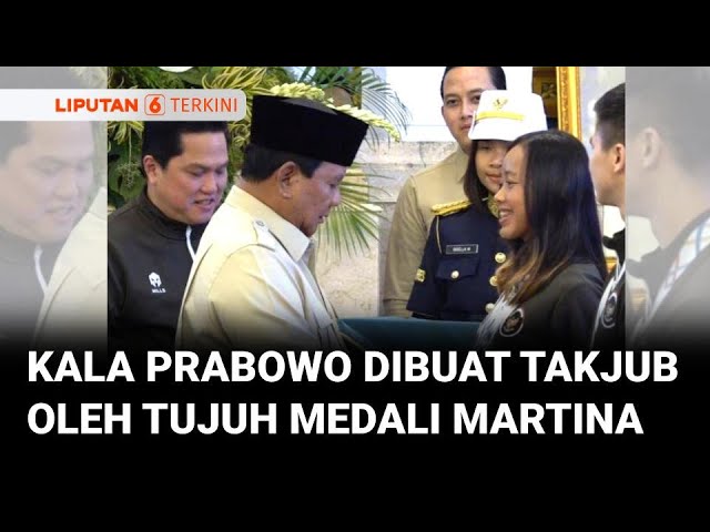 Momen Prabowo Takjub dengan Tujuh Medali SEA Games 2025 Milik Martina Ayu Atlet Triathlon