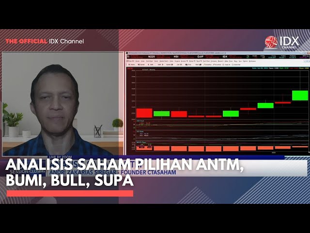 Analisis Saham Pilihan ANTM, BUMI, BULL, SUPA | 2ND SESSION CLOSING