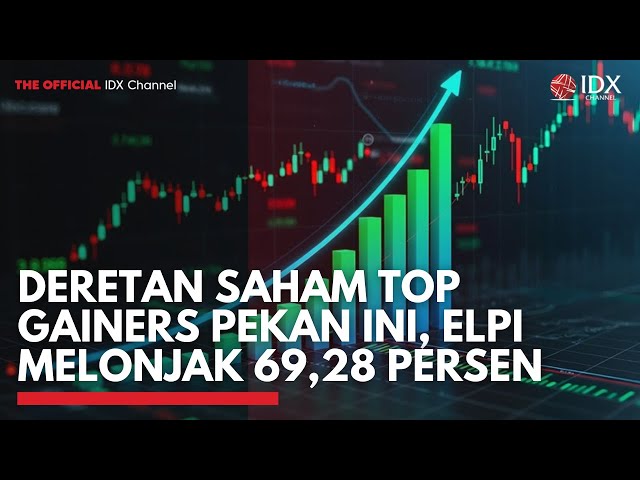 Deretan Saham Top Gainers Pekan Ini, ELPI Melonjak 69,28 Persen | IDXC UPDATE