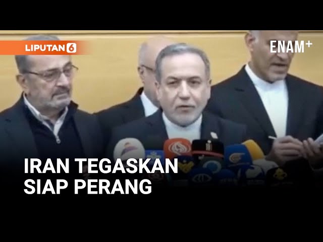 Ancaman Serangan Menguat, Menlu Iran Tegaskan Negara Siap Perang