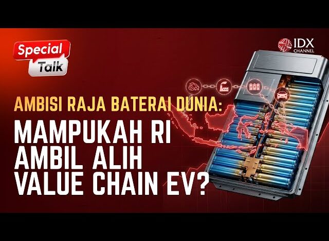 Game Changer Ekonomi RI: Memutus Rantai Impor Lewat Produksi Baterai Domestik
