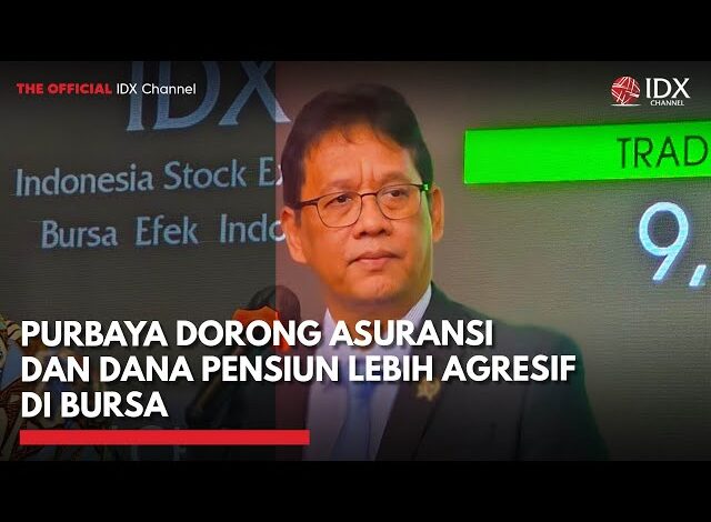 Purbaya Dorong Asuransi dan Dana Pensiun Lebih Agresif di Bursa