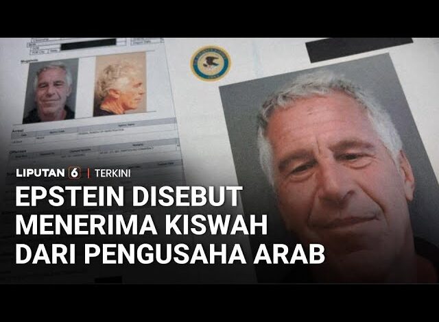 Jeffrey Epstein Disebut Terima Kiswah Ka’bah, Dalam Dokumen yang Diungkap Kementerian Kehakiman AS