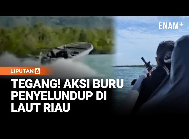 Aksi Kejar Kejaran Memburu Penyelundup Di Laut Kepri | Liputan6