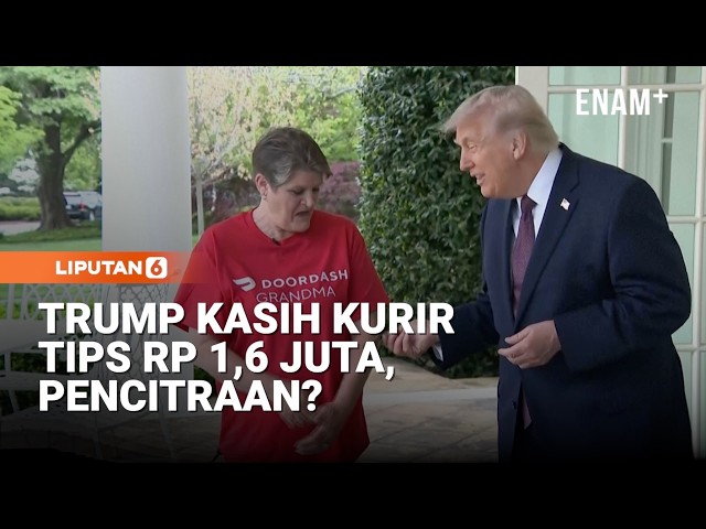Gaya Reality Show Di Gedung Putih, Trump Tebar Tip Besar Ke Driver