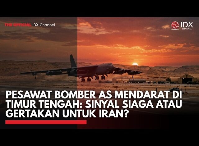 Pesawat Bomber AS Mendarat di Timur Tengah: Sinyal Siaga atau Gertakan untuk Iran?