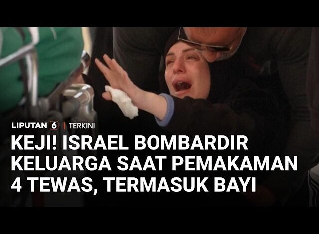 Serangan Israel di Lebanon Selatan Hantam Keluarga Saat Pemakaman, Empat Korban Tewas