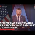 Youtube Thumnail image of : Menteri Perang AS Ultimatum Iran: Pilih Cara yang Baik-baik atau yang Kasar! | IDXC UPDATE