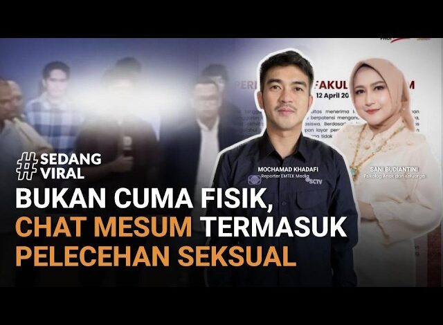 Chat Mesum Mahasiswa FH UI Termasuk Pelecehan Seksual, Ini Kata Pakar | SEDANG RIVAL