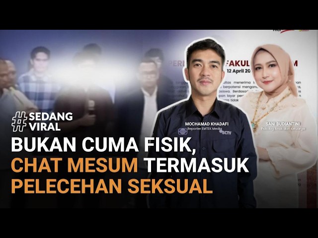 Chat Mesum Mahasiswa FH UI Termasuk Pelecehan Seksual, Ini Kata Pakar | SEDANG RIVAL